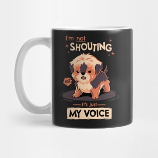 My Voice // Yorkshire Terrier, Barking Puppy, Kawaii Pets Mug